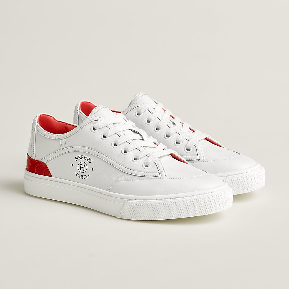 スニーカー 《ゲット》 - レッド | Hermès - エルメス-公式サイト